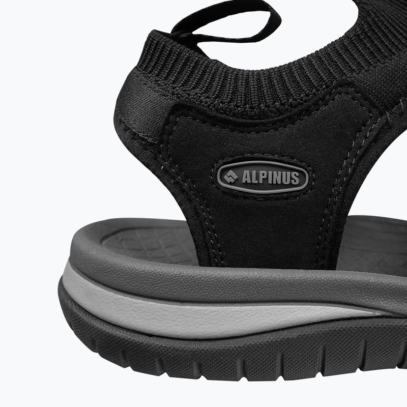 Alpinus men's sandals Sosneado black 5