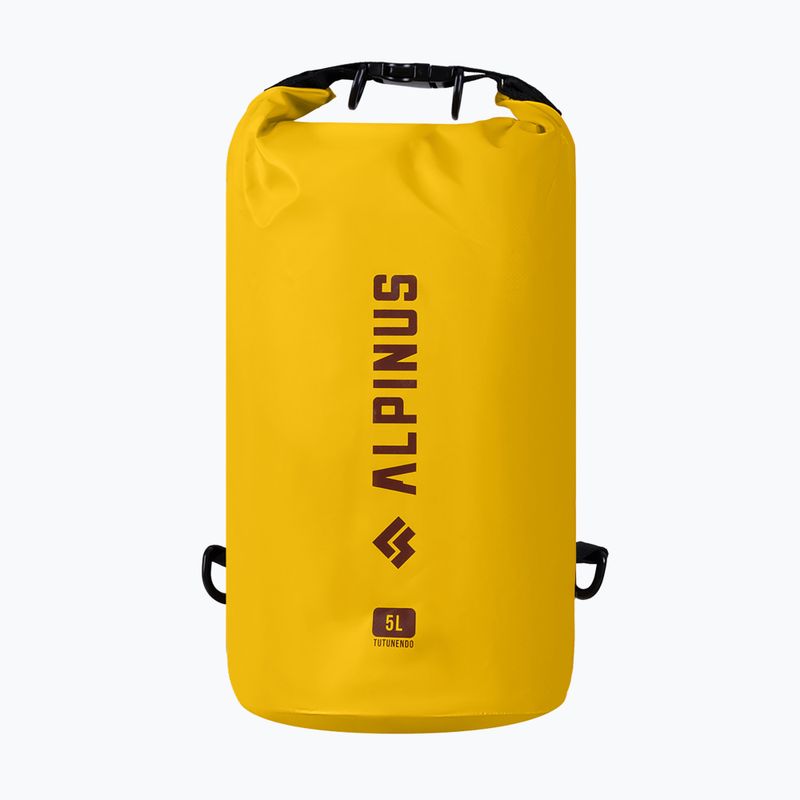 Waterproof bag Alpinus Tutunendo-Hobart 5 l yellow