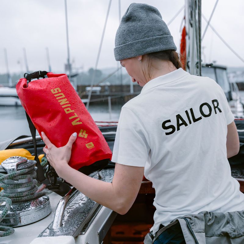 Alpinus Tutunendo-Hobart Waterproof Bag 10 l red 7