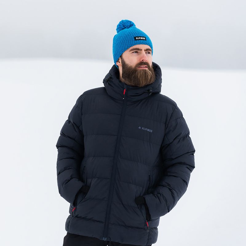 Men's insulated jacket Alpinus Furggen navy blue 7