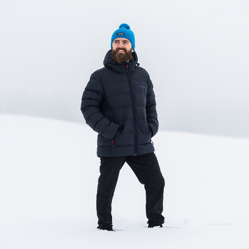 Men's insulated jacket Alpinus Furggen navy blue 8