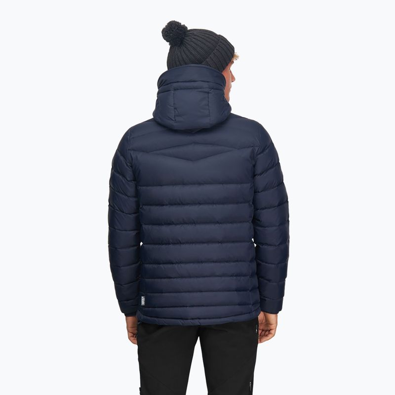 Men's Alpinus Monsivo navy/mustard down jacket 3