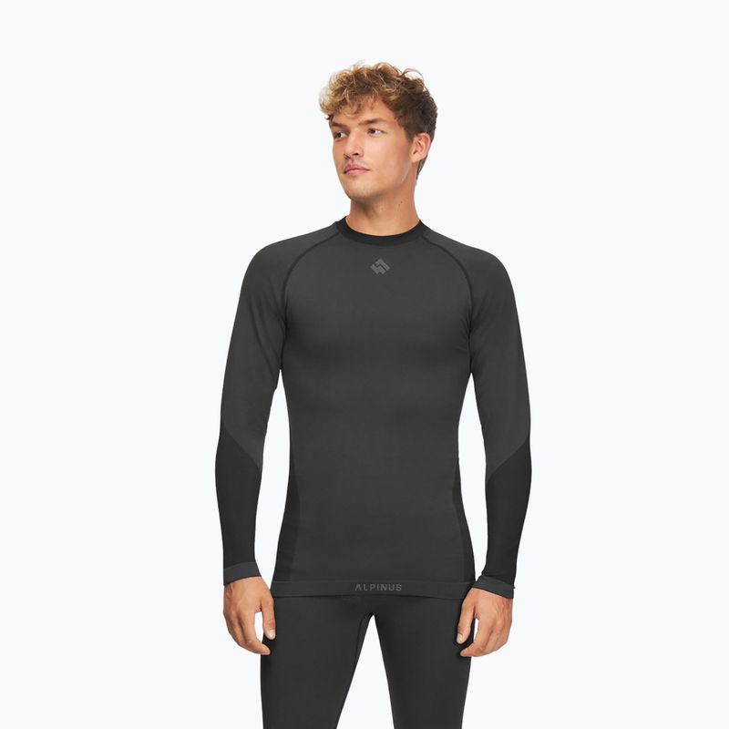 Men's thermal underwear set Alpinus Moelv Set black 3