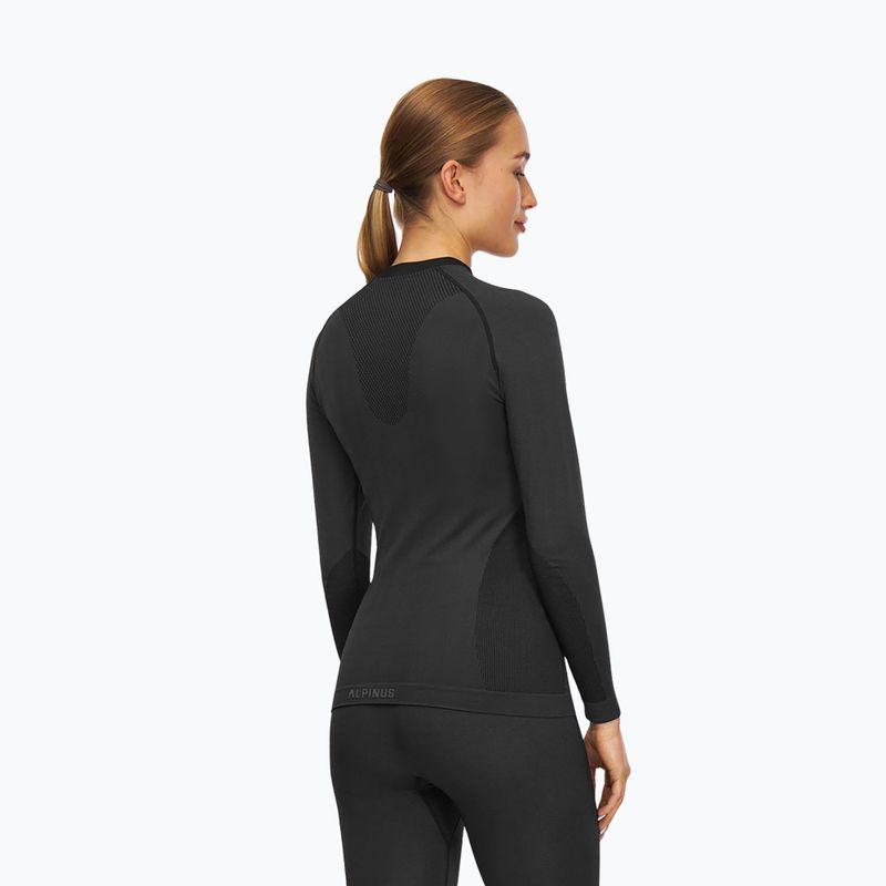 Women's thermal underwear set Alpinus Moelv Set black 3