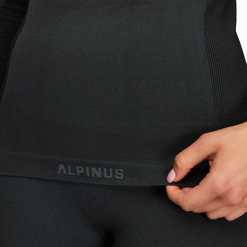 Women's thermal underwear set Alpinus Moelv Set black 7