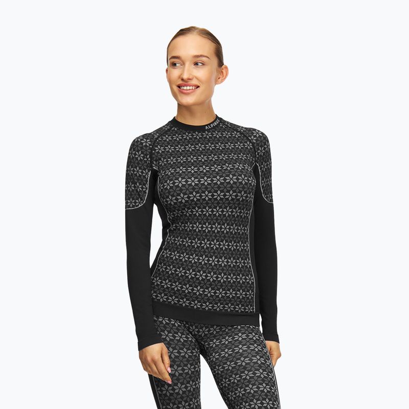 Women's thermal underwear set Alpinus Verbier Set grey 3