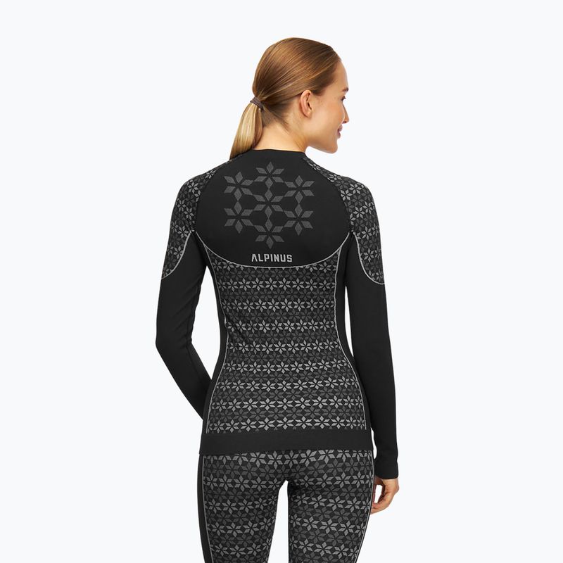Women's thermal underwear set Alpinus Verbier Set grey 4