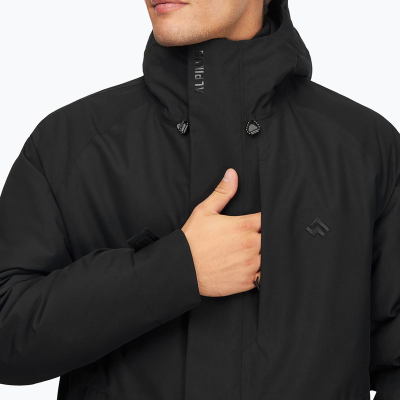 Men's rain coat Alpinus Multan black 4