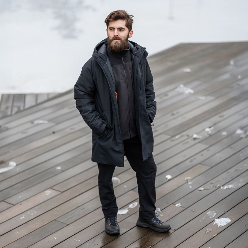 Men's rain coat Alpinus Multan black 8