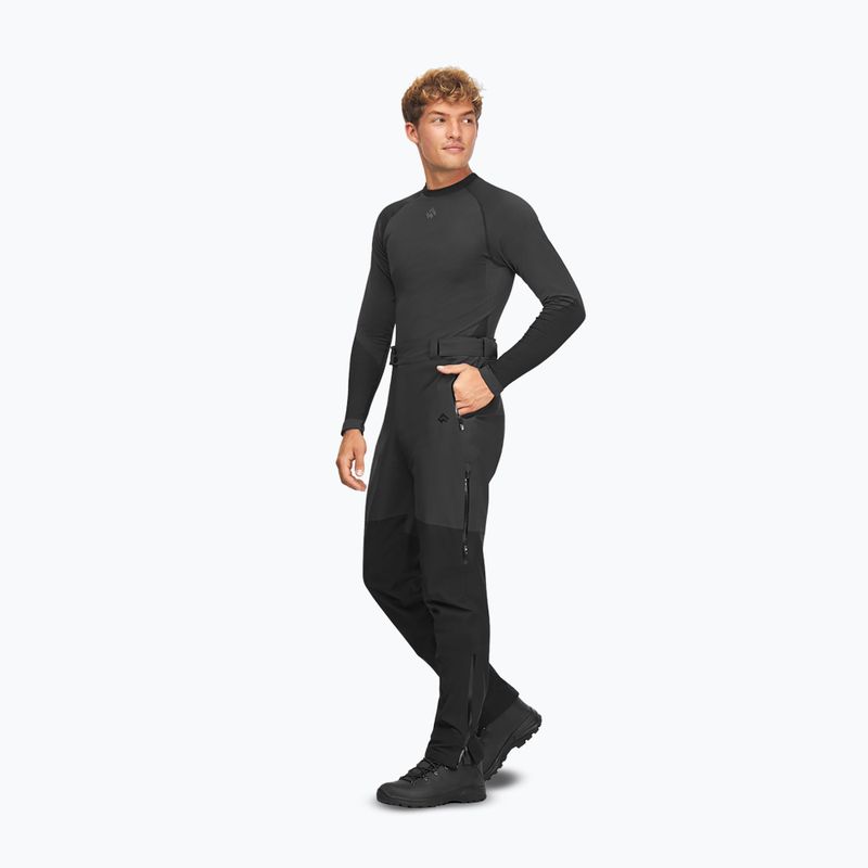 Men's membrane trousers Alpinus Gomtu black 2