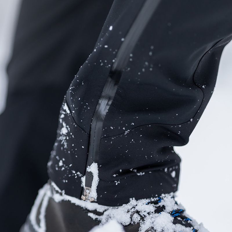 Men's membrane trousers Alpinus Gomtu black 9