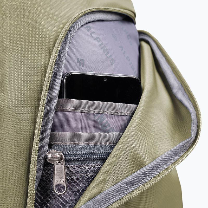 Alpinus Lecco 25 l light green hiking backpack 6
