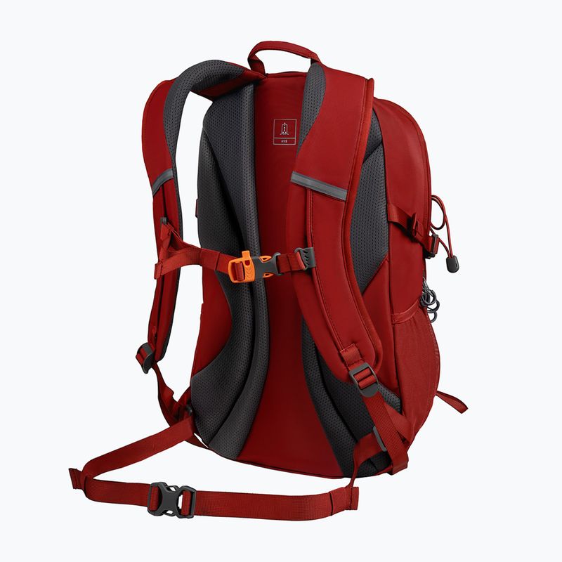 Hiking backpack Alpinus Teide 24 l black/red 2