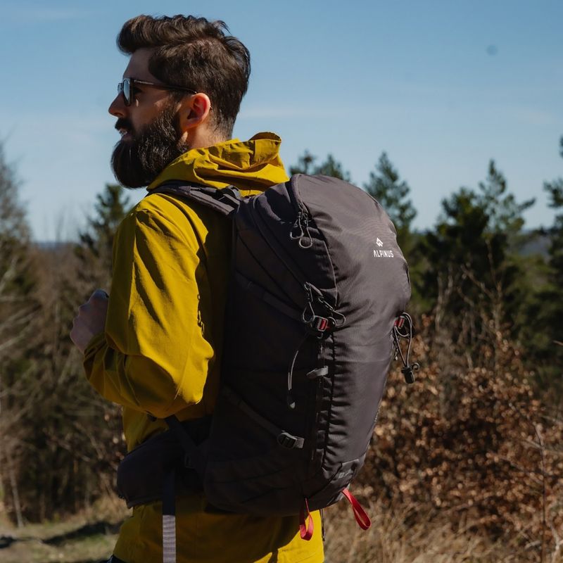 Hiking backpack Alpinus Teno 24 l gray 3