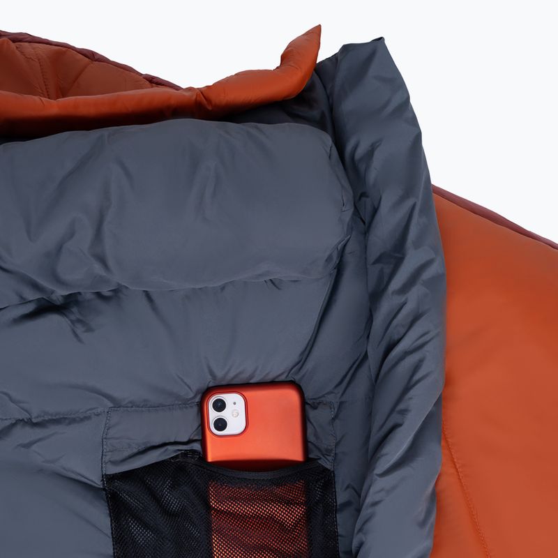 Sleeping bag Alpinus Primalight Pro 1200 left orange 5