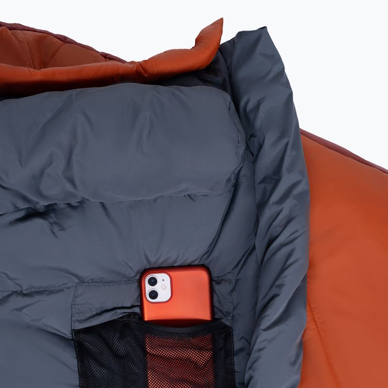Alpinus Primalight 1200 sleeping bag left orange 5