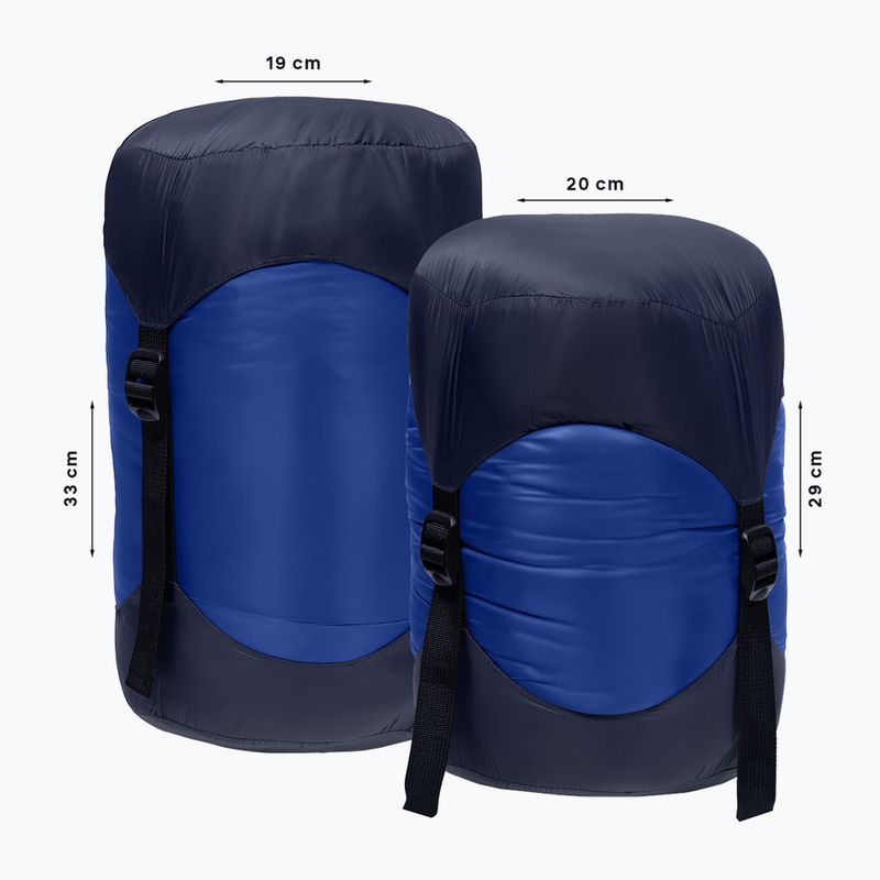 Alpinus Primalight 1000 sleeping bag right blue 9