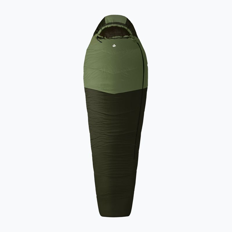 Alpinus Ultralight 1000 sleeping bag left green