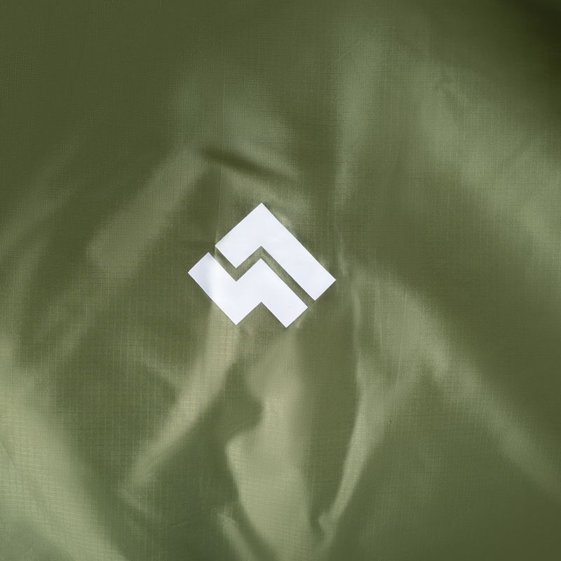 Alpinus Ultralight 1000 sleeping bag left green 6