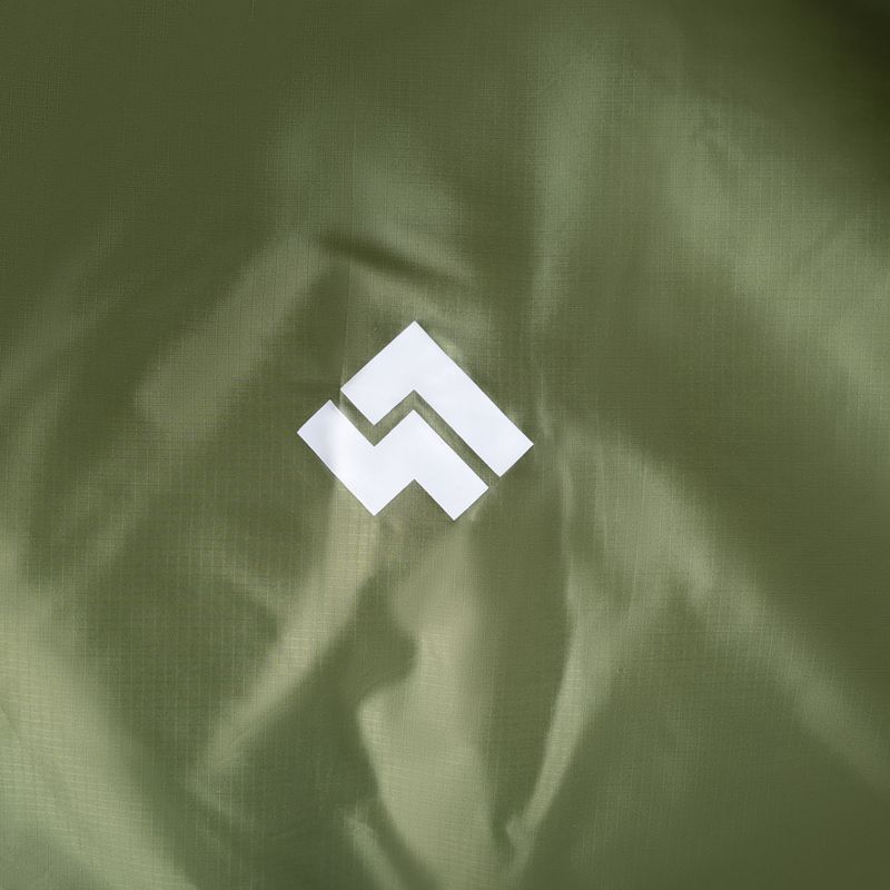Alpinus Ultralight 1000 sleeping bag right green 6