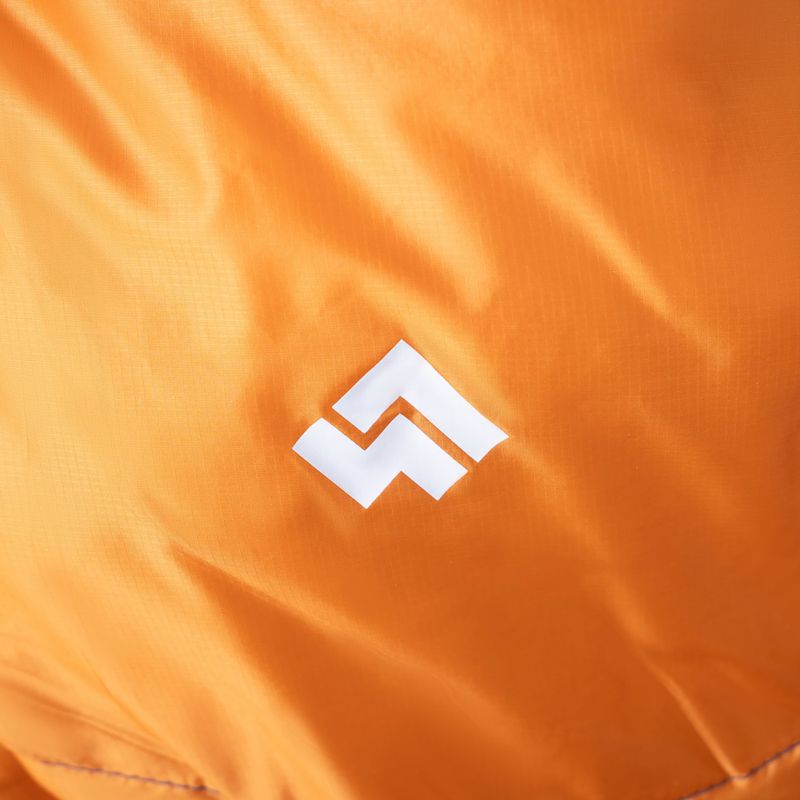 Alpinus Ultralight 850 sleeping bag left orange/green 6