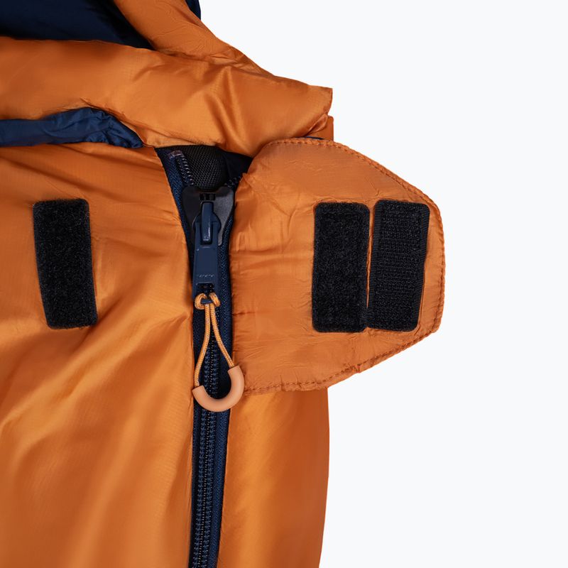 Alpinus Ultralight 850 sleeping bag right orange/green 3
