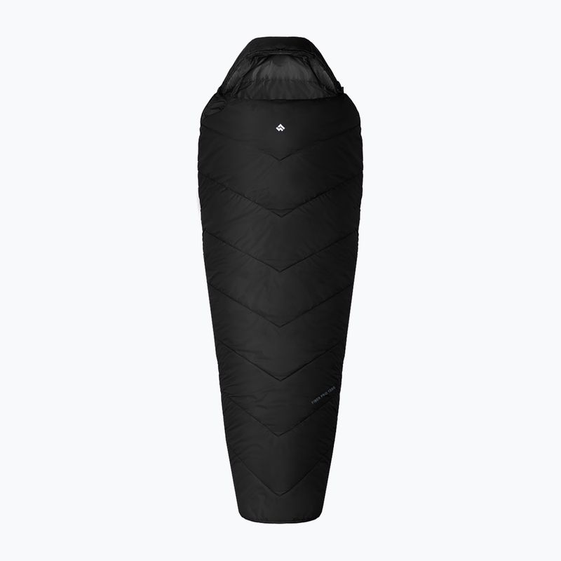 Alpinus Fiber Pro 1300 sleeping bag right anthracite