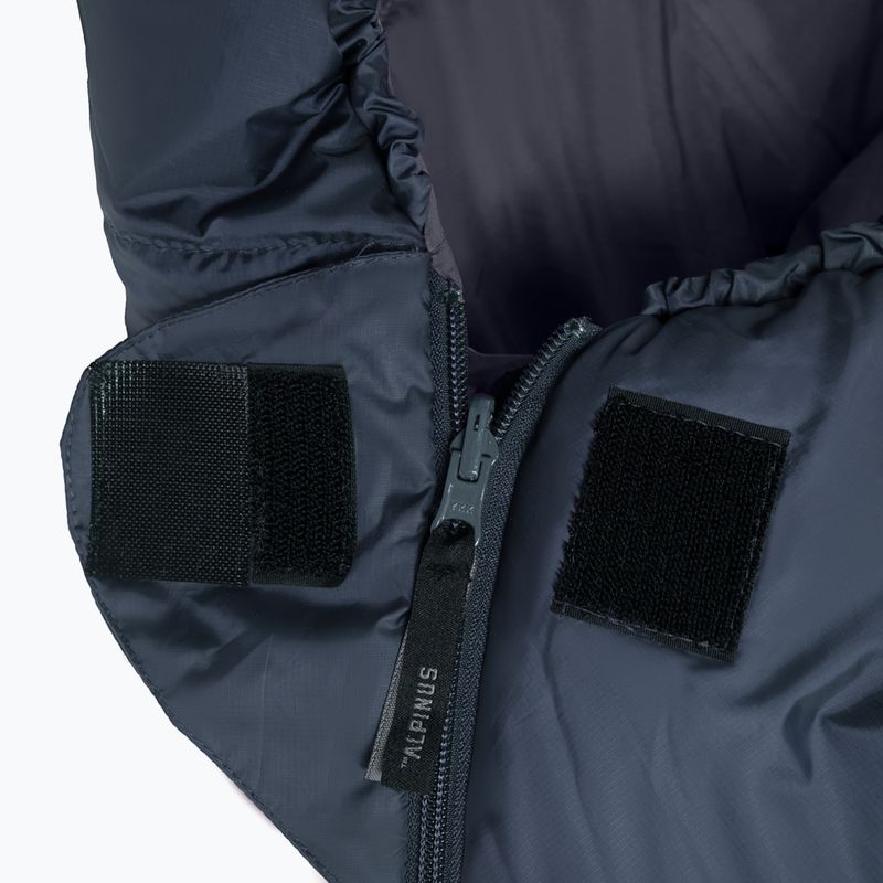 Alpinus Fiber Pro 1100 sleeping bag left grey 3