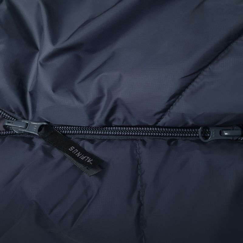 Alpinus Fiber Pro 1100 sleeping bag right grey 3