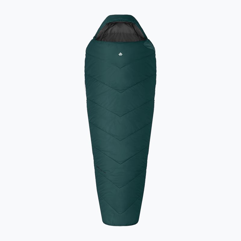 Alpinus Fiber Pro 800 sleeping bag left green