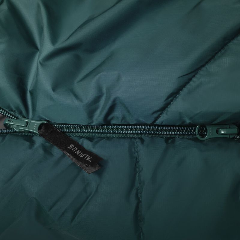 Alpinus Fiber Pro 800 sleeping bag left green 4