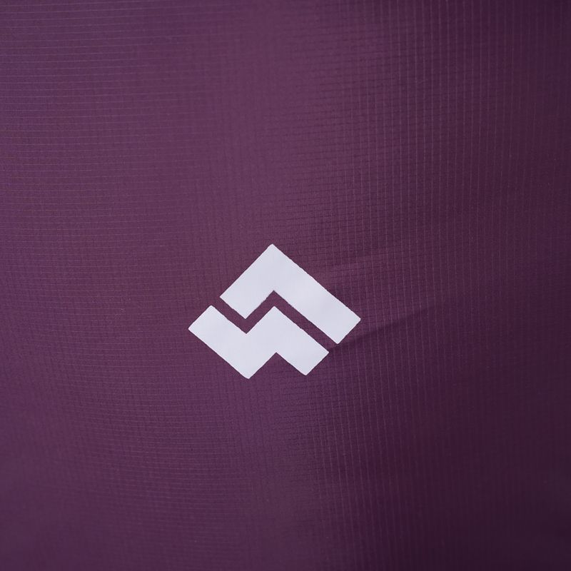 Alpinus Fiber Pro 1100 sleeping bag right burgundy 7
