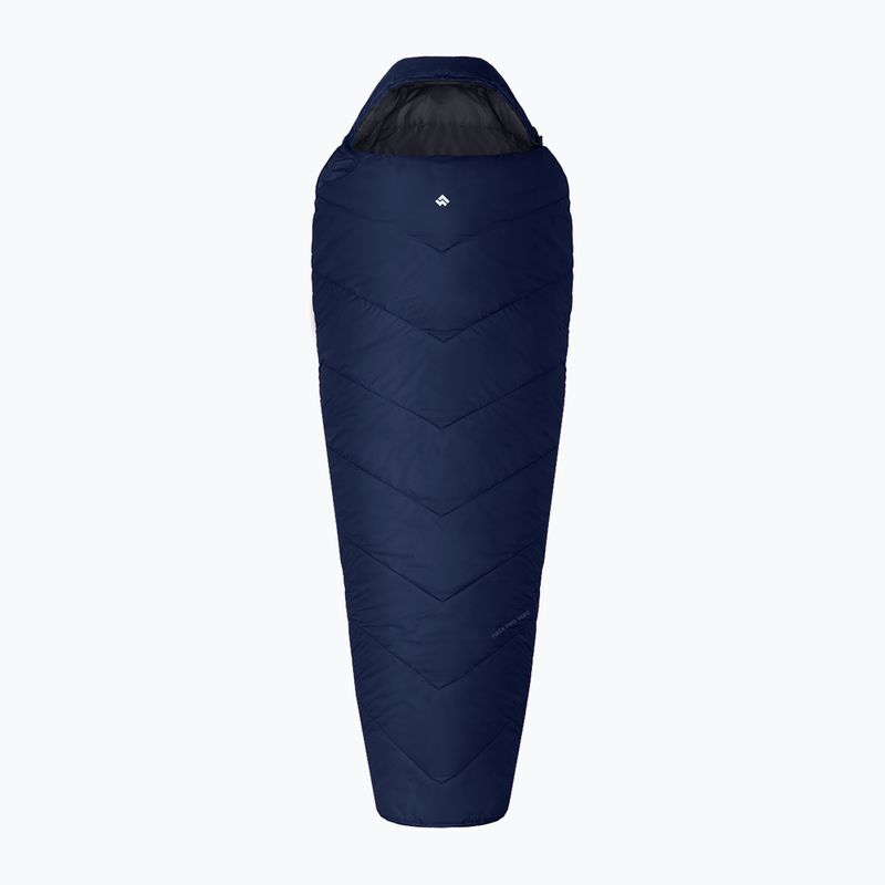 Alpinus Fiber Pro 1500 sleeping bag right navy blue