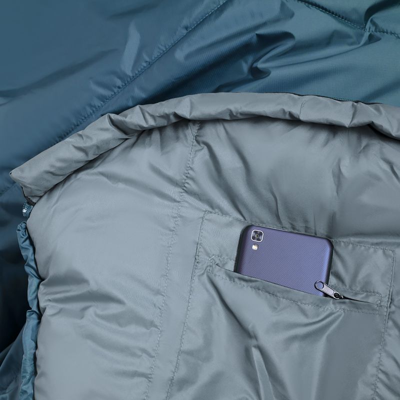 Alpinus Fiber Pro 1300 sleeping bag right sage 5