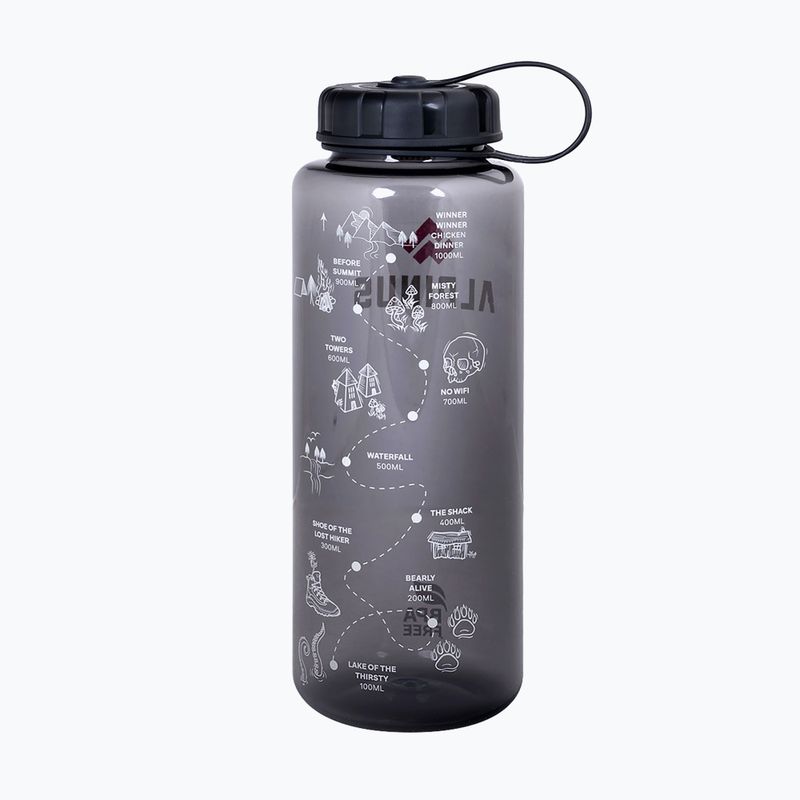 Alpinus Nuolja 1 l black travel bottle 2