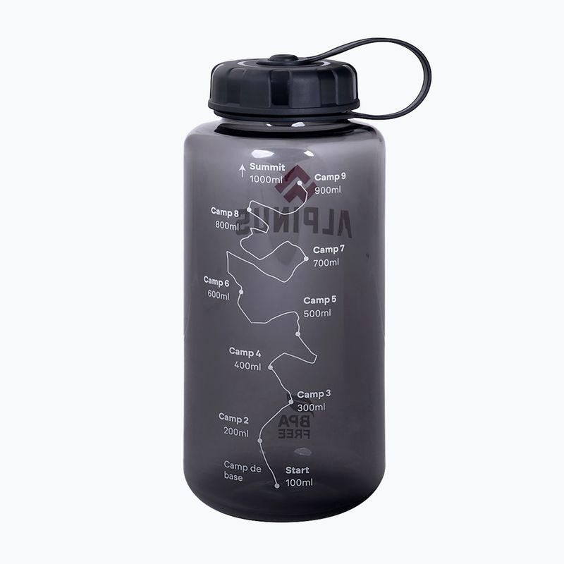 Travel bottle Alpinus Skierfe black 2