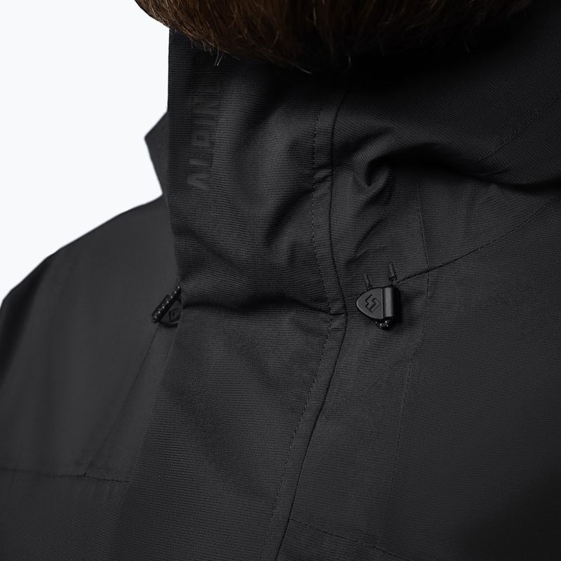Alpinus men's rain jacket Arys black 5