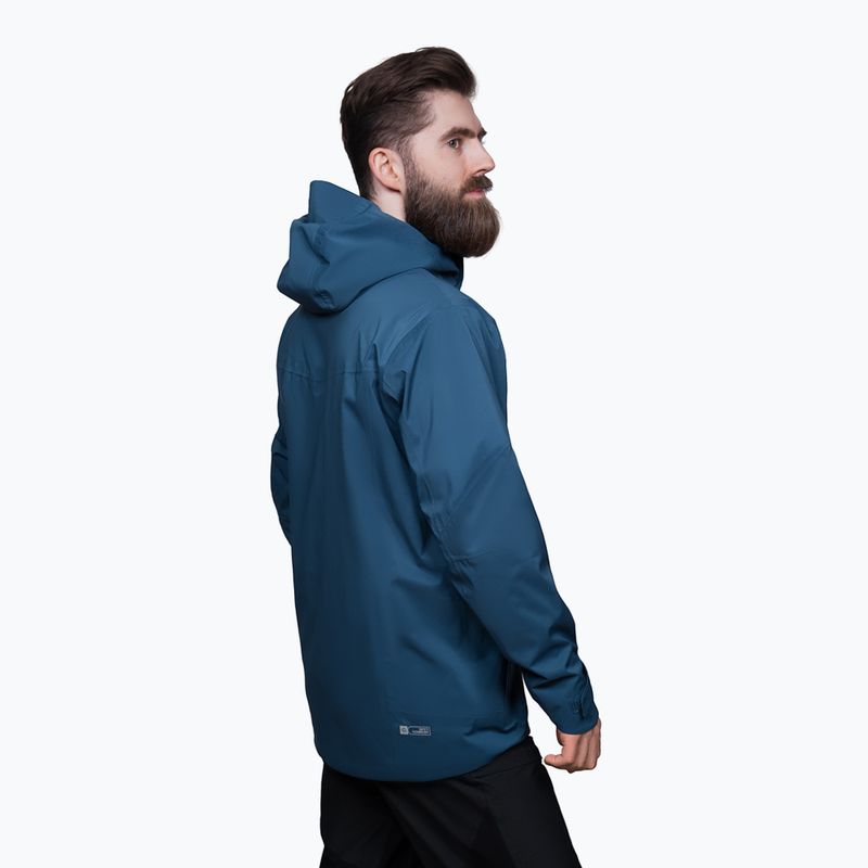 Alpinus men's rain jacket Arys blue 2