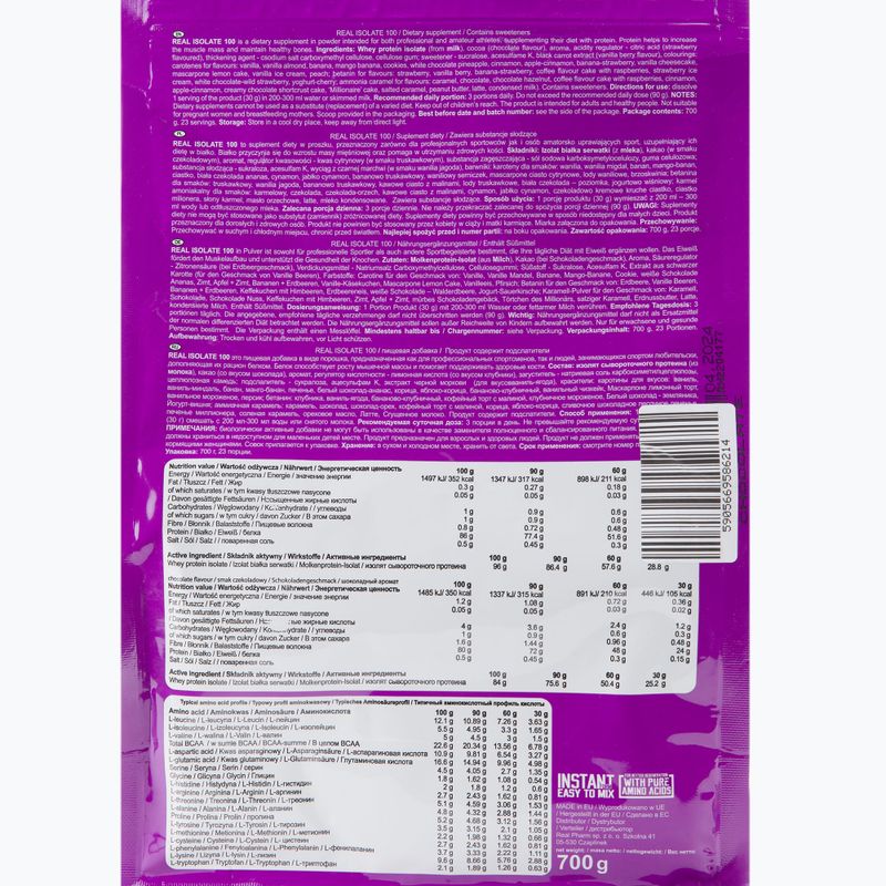 Whey Real Pharm Real Isolate 700g chocolate 586214 2