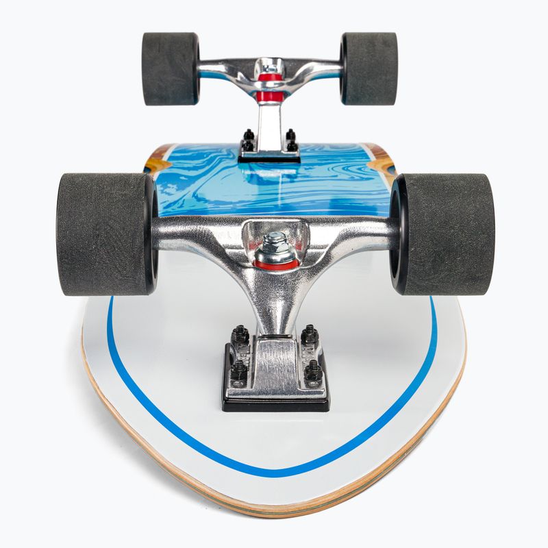 Surfskate Cutback Splash 34" white-blue skateboard CUT-SUR-SPL 6