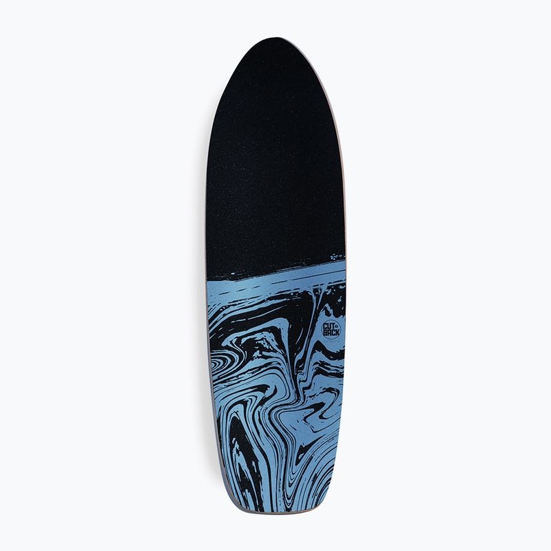 Surfskate Cutback Splash 34" white-blue skateboard CUT-SUR-SPL 9