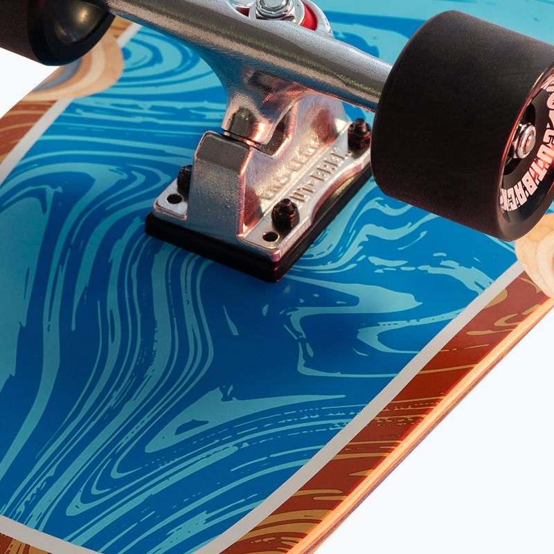 Surfskate Cutback Splash 34" white-blue skateboard CUT-SUR-SPL 12