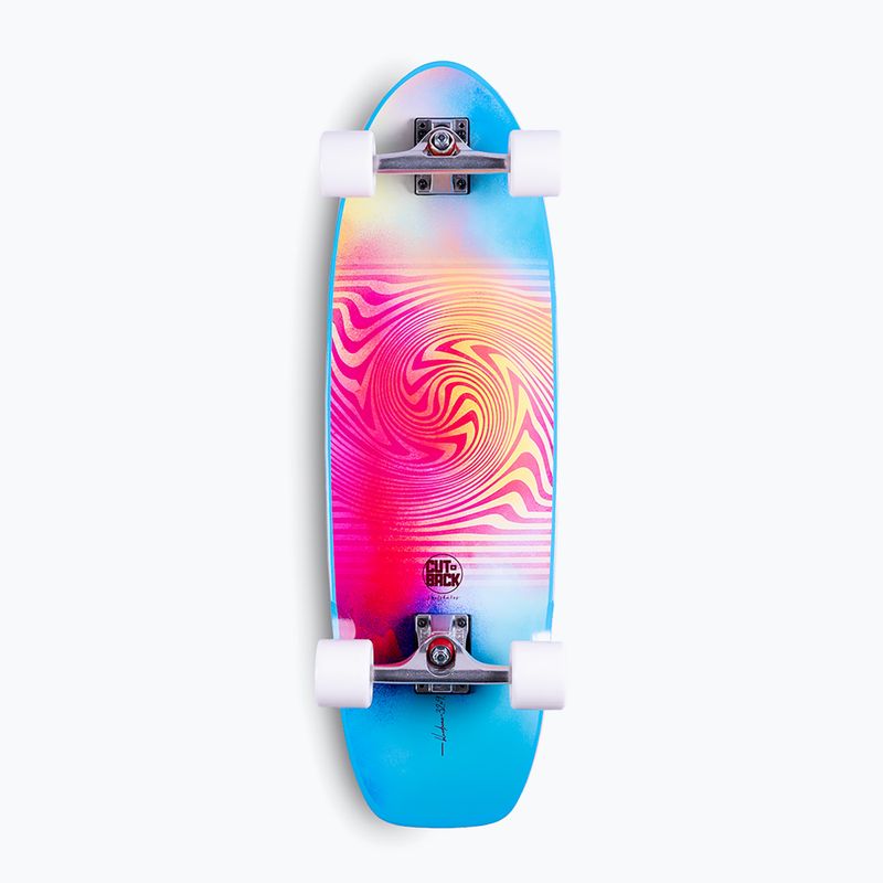 Surfskate skateboard Cutback Blue Dream 32" 3