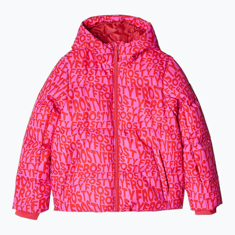 Children's ski jacket 4F F544 multicolour allover