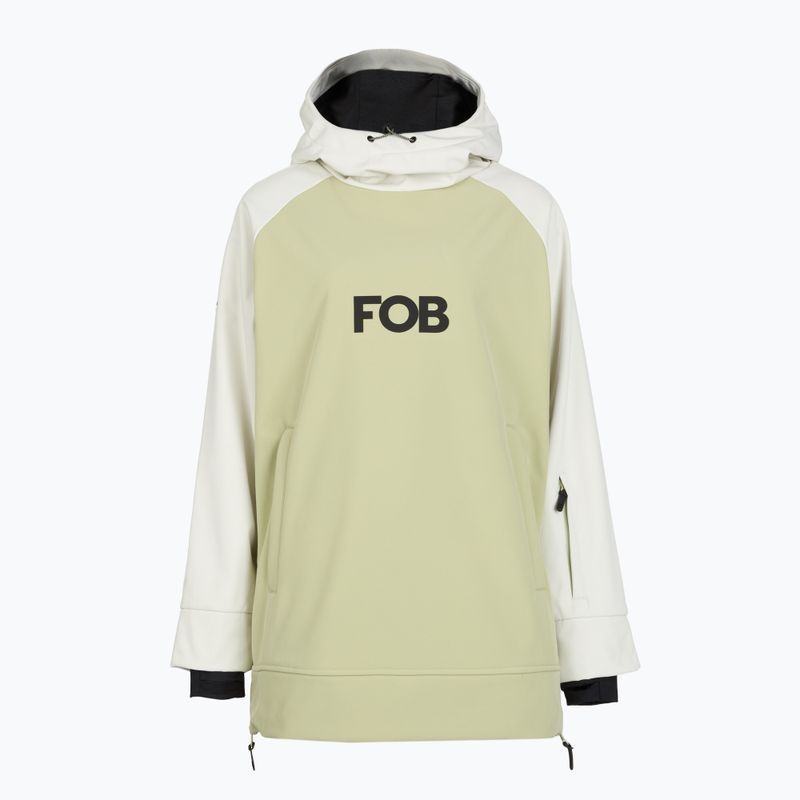 Women's snowboard sweatshirt 4F F289 olive