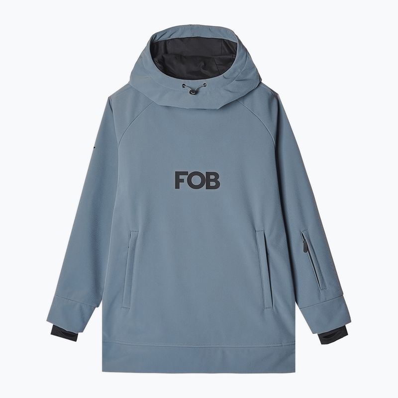 Women's snowboard sweatshirt 4F F289 denim