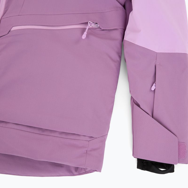 Women's ski jacket 4F F583 violet 4
