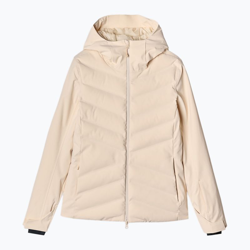 Women's ski jacket 4F F591 beige