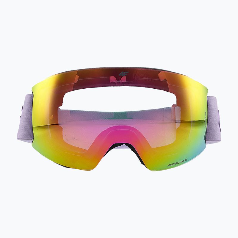 4F Ski Goggles U044 violet/gradient smoke 2