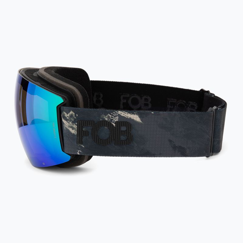 Ski goggles 4F U047 multicolour allover/gradient smoke 4